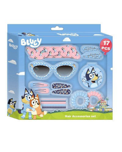 Haaraccessoires Bluey Multicolour 17 Onderdelen