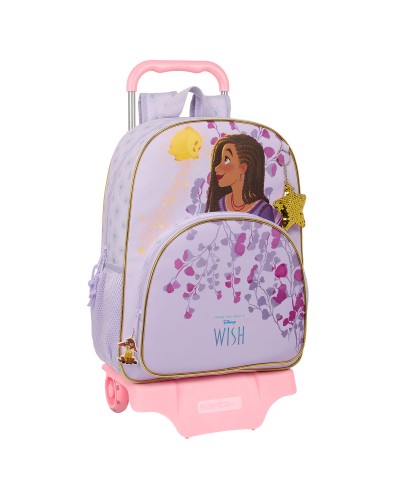 Trolley per la Scuola Wish Lilla 33 x 42 x 14 cm