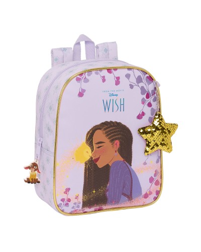 Mochila Infantil Wish Lila 22 x 27 x 10 cm