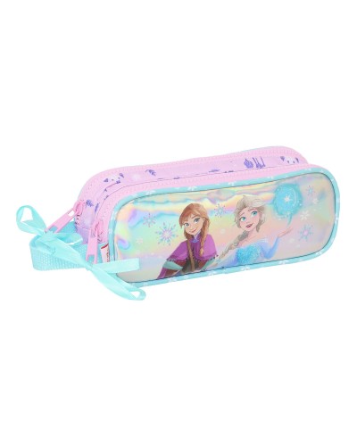Portaoggetti Doppio Frozen Cool days Violetta Blu cielo 21 x 8 x 6 cm