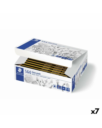 Lyijykynäsetti Staedtler NORIS HB Kuusikulmainen HB 144 Kappaletta (7 osaa)