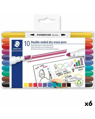Liquid chalk marker Staedtler LUMOCOLOR 10 Pieces (6 Units)