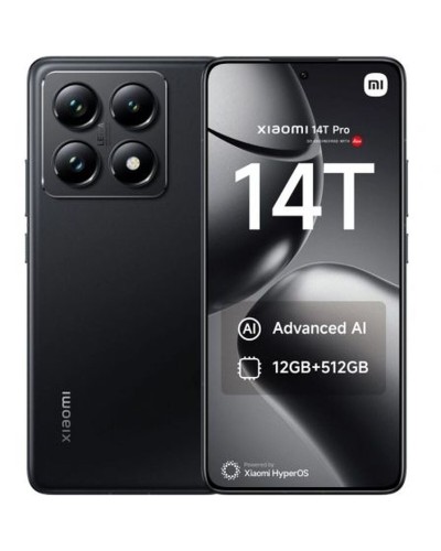 Smartphone Xiaomi 14T Pro 5G 6,67" 12 GB RAM 512 GB Noir