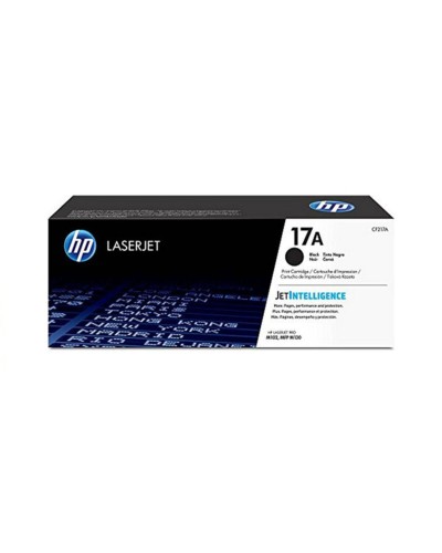 Toner original HP 17A Noir