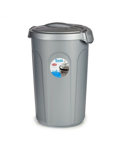 Kerbl Bucket 46 Liters Grey in Robust Plastic for Domestic and Industrial Uses
