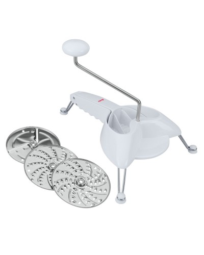 Râpe Metaltex Professionnelle en Acier Inoxydable | Ø 24 cm | Robuste et Durable pour Couper et Émincer
