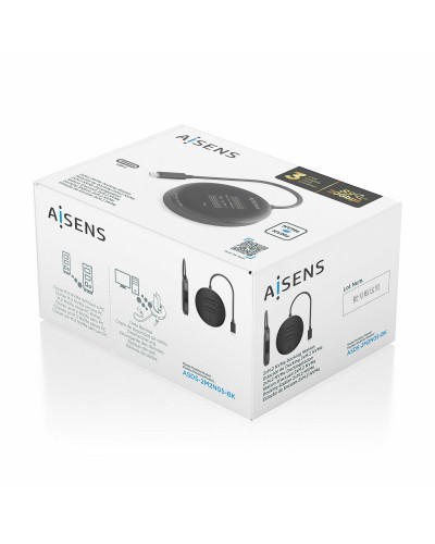 Base di ricarica Aisens ASDS-2M2N05-BK Nero