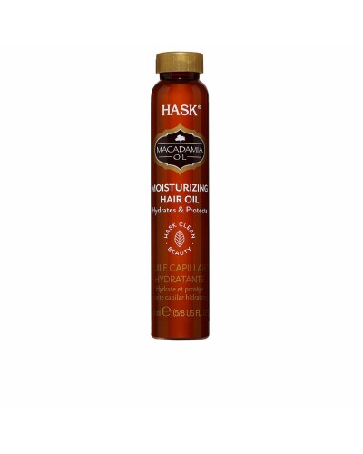 Hiusöljy HASK MACADAMIA OIL 18 ml Kosteuttaja