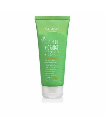 Ziaja Body Cream Coconut & Orange Vibes 200ml - Moisturizing Mousse
