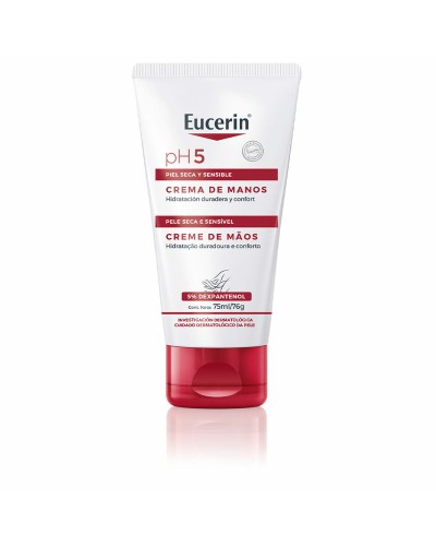 Eucerin Intensive Hand Cream 75ml - Dry and Damaged Hands
