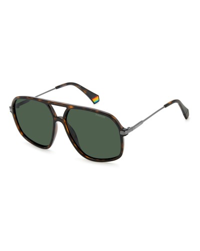 Polaroid Gafas de Sol Unisex PLD-6182-S Plata/Gris - Lentes 59mm
