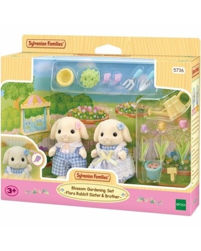 Sylvanian Families Ensemble de Jardinage Fleuri 5736 - Accessoires pour Maison de Poupées
