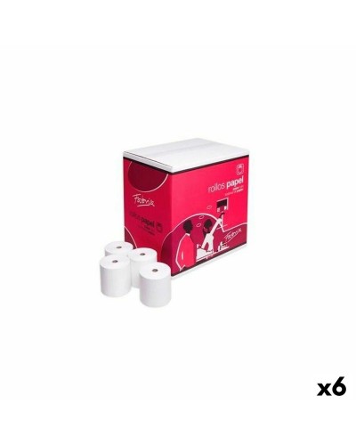 Fabrisa Rotolo Thermopapier 80x80mm - Weiß, 6 Stück - Kassen