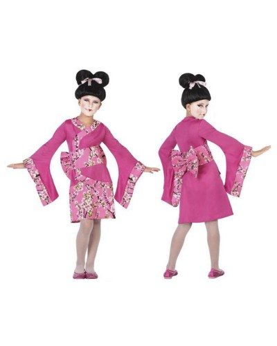 Kostuums voor Kinderen Geisha Fuchsiaroze (3 Pcs)