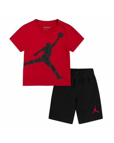 Nike Sportanzug für Kinder Schwarz/Rot: 2-teiliges Trainingsanzugset
