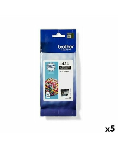 Brother LC424 Nero - Cartuccia Inchiostro Originale (5 Pezzi)
