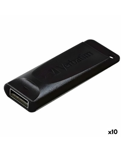Verbatim Clé USB 16GB Noire - Clé USB 2.0, Pack de 10 Unités
