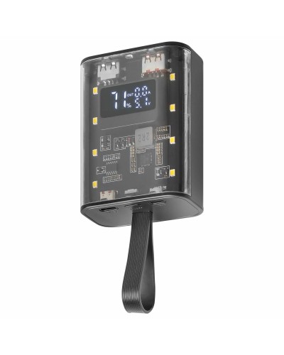 Powerbank Mars Gaming MPK10K Black 10000mAh - Portable Fast Charging
