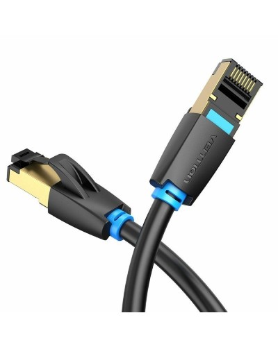 Nätkabel S/FTP Styv Kategori 8 Vention IKABJ Svart 5 m