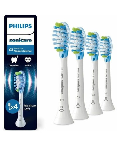Tandborsthuvud Philips Vit 4 antal