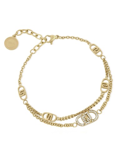 Ladies' Bracelet LIU JO LJ2908 Golden