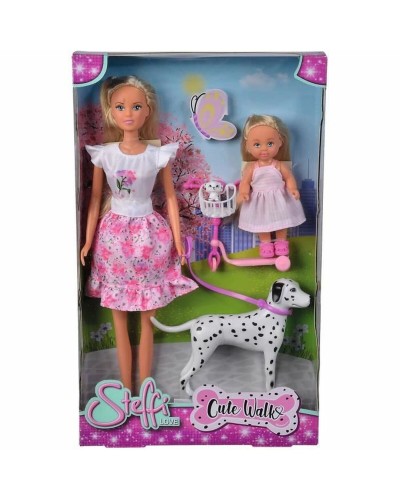 Docka Simba Love poupée dalmatien + Evi Love