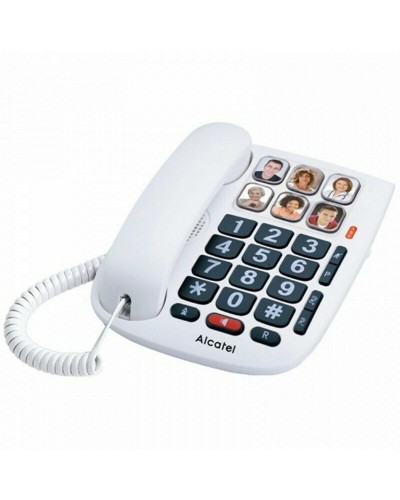 Landline for the Elderly Alcatel ATL1416459 LED White