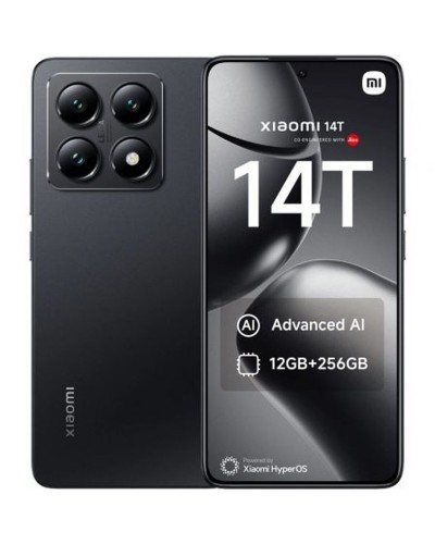 Smartphone Xiaomi MZB0HUBEU 12 GB RAM 256 GB Black 6,67"