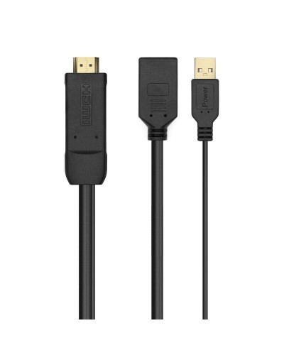 HDMI - DisplayPort adapteri Aisens A122-0642 Musta 10 cm