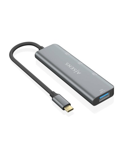 Hub USB Aisens A109-0764 Gris (1 Unité)