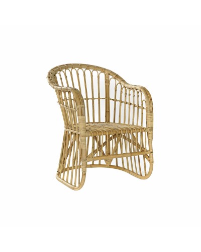 Comoda poltrona in rattan DKD Home Decor, marrone chiaro (62 x 72 x 83 cm)
