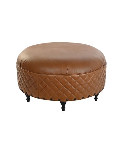 Reposapiés DKD Home Decor Marrón Vintage 94x94x54cm
