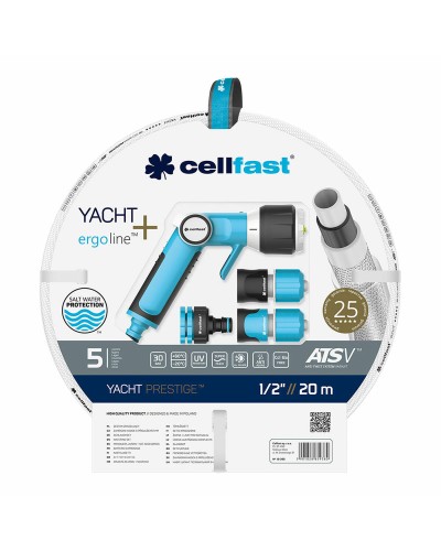 Mangueras Flexibles Cellfast Yacht PVC Extensibles de 20 m, Ø 12,5 mm
