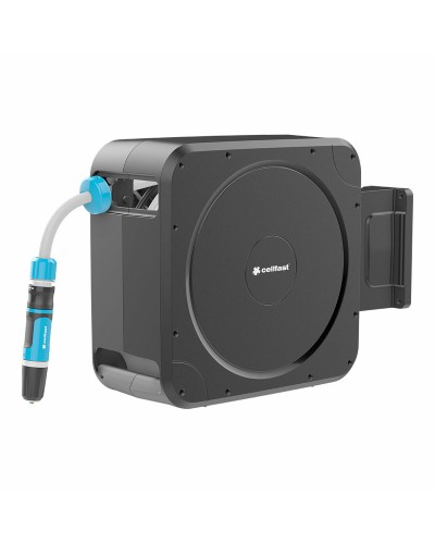 Cellfast Ergo Schlauchaufroller 22m x 12,5mm | Faltbar zur Bewässerung
