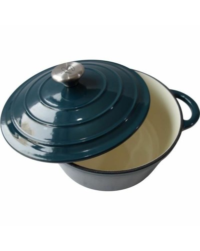 Kastrull med lock Baumalu Blå Ø 24 cm