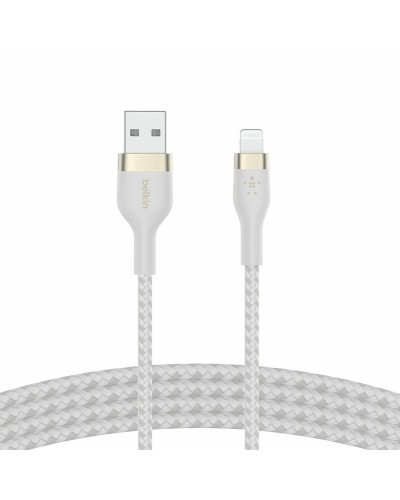 Kabel USB naar Lightning Belkin CAA010BT1MWH Wit