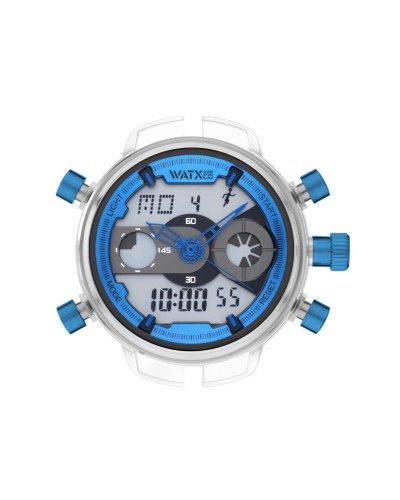 Watx & Colors RWA2701R: Orologio Unisex Digitale Grande Ø49mm - Sportivo & Colorato
