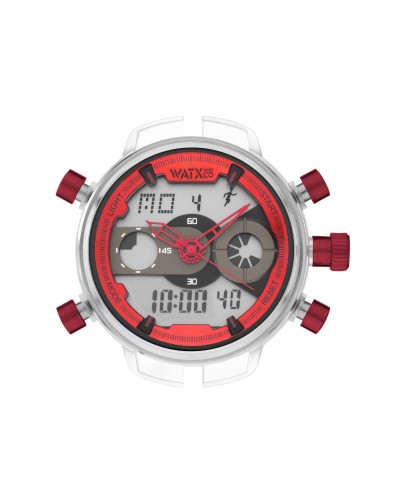 Watx & Colors RWA2705R Montre Unisexe Digitale Ø49mm - Sportive et Tendance
