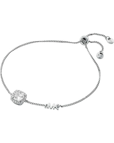 Michael Kors Pulsera de Mujer MKC1404AN040 Plata con Logo Charm
