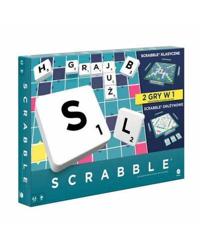 Mattel Scrabble ES: Classic Word Game for Families
