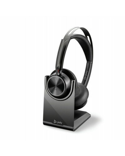 Poly Voyager Focus 2 UC - Casque sans fil noir avec microphone

