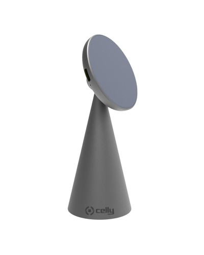 Celly Wireless Charger 15W Schwarz - Schnelles kabelloses Aufladen
