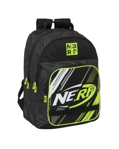 Schoolrugzak Nerf Get ready Zwart 32 x 42 x 15 cm