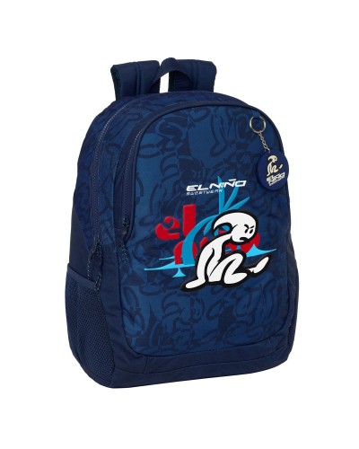 Zaino Scuola El Niño Paradise Blu Marino 32 x 44 x 16 cm