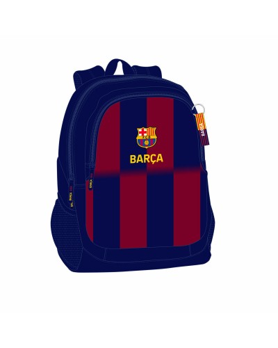 School Bag F.C. Barcelona Blue Maroon 32 x 44 x 16 cm