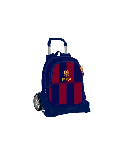 School Bag F.C. Barcelona Blue Maroon 32 x 44 x 16 cm
