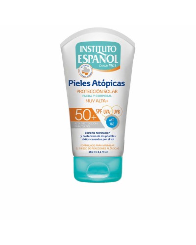 Zonnebrandcrème Instituto Español PIEL ATÓPICA Spf 50+ 150 ml