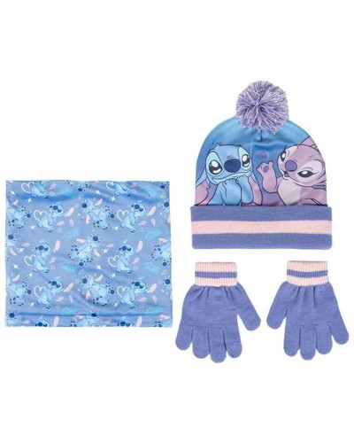 Mütze, Schal und Handschuhe Stitch 2-8 Jahre