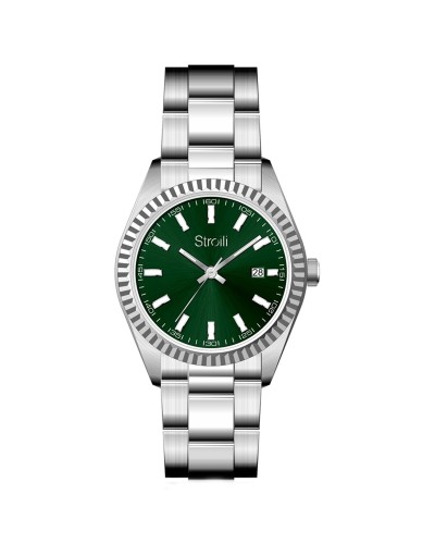 Stroili Orologio Uomo Acciaio Blu - Cronografo Sportivo Elegante
