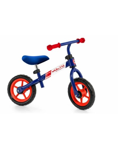 Moltó Minibike Azul - Bicicleta de Primeros Pasos para Niños (10-36 Meses) Ligera
